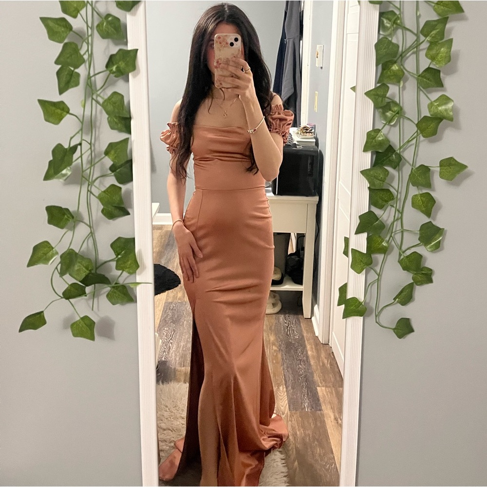 Windsor silk rose pink dress